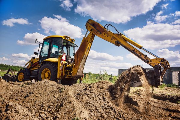 Cost of Backhoe Digging Service in Cranston