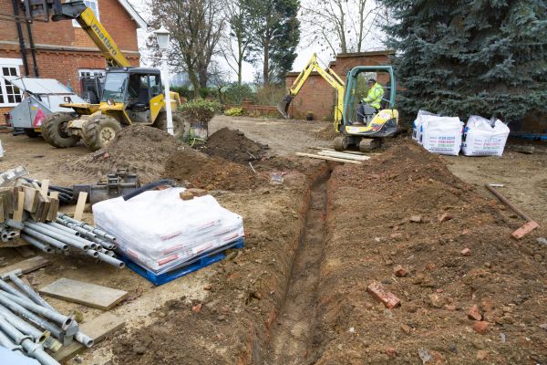Cost of Drainage Ditch Digging in Cranston