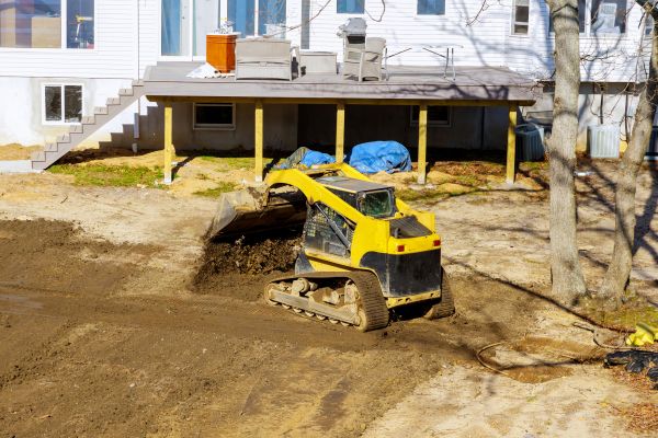 Cost of Backyard Grading Service in Cranston