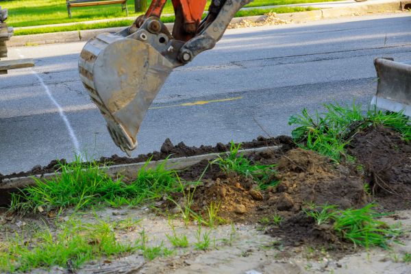 Cost of Sewer Line Trenching in Cranston